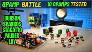 10 OpAmps tested with HQ sound demo - Op-Amp Rolling - Find the hidden gem 