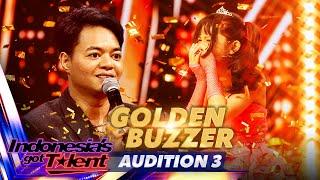 AMAZING VOICE Melody Mendapatkan GOLDEN BUZZER Dari Reza Arap - Indonesias Got Talent 2023
