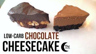 Keto Chocolate No-Bake Cheesecake  Low-Carb Chocolate Cheesecake Recipe