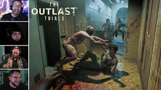 Streamers Funny Moments While Playing The Outlast Trials Compilation Horror Games