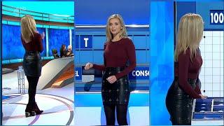 Rachel Riley Tights And Leather Skirt HD Video