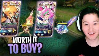 How much is The Aspirants New Skins Lesley and Chang E? Gameplay and Review  Mobile Legends