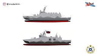 Kapal Corvette buatan Republik China Taiwan - Tuo Chiang Class dari masa ke masa