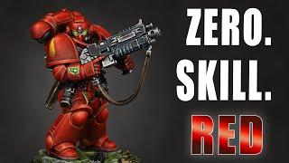 The EASIEST RED ARMOUR tutorial EVER. Just FOUR steps