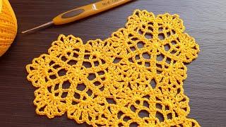 Простой МОТИВ вязание крючком для новичков мастер-класс How to Crochet for Beginners