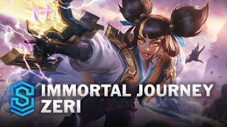 Immortal Journey Zeri Skin Spotlight - League of Legends