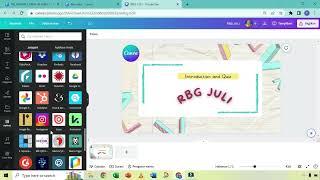 Menu-Menu Halaman Desain di Canva