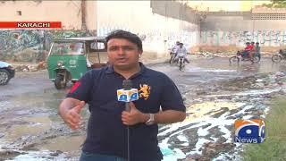 Karachi Saddar Parking Plaza ki Roads ki Surat e Hall