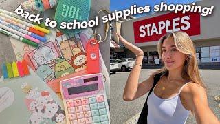 BACK TO SCHOOL SUPPLIES SHOPPING 2024 college shopping 