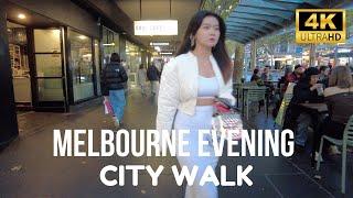 Walking MELBOURNE City Australia  Virtual Travel 2024