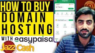 How to Buy Domain with Easypaisa  Jazzcash - Step-by-Step Guide