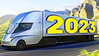 Elon Musk Just Announced Teslas NEW Semi 2023