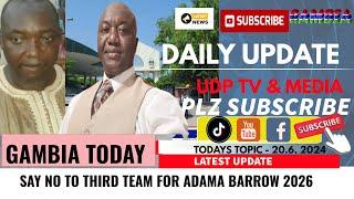 SAY NO TO THIRD TEAM FOR ADAMA BARROW 2026