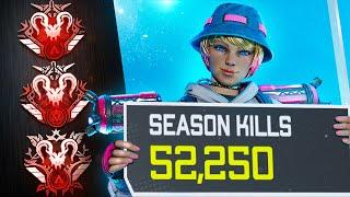 World Record 52250 KILLS in ONE SEASON will BE BROKEN... #1 Kills Tips & Tricks