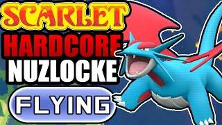 Pokémon Scarlet Hardcore Nuzlocke - Flying Types Only No items No overleveling