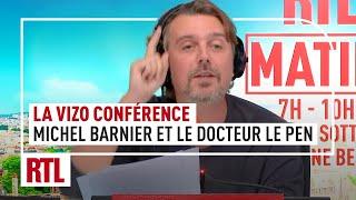 Michel Barnier Marine Le Pen et le cancer des testicules