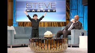 Steve Harvey TV Show  Steve Harvey and Akash Funny Spelling Bee