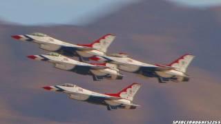 Aviation Nation 2011 - U.S.A.F. Thunderbirds Complete Demonstration