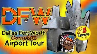 Getting Around Dallas Fort Worth International Airport DFW - Complete Airport Tour
