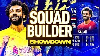 FIFA 22 - 94 TOTY MOHAMED SALAH SQUAD BUILDER SHOWDOWN - ULTIMATE TEAM