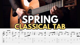  Spring by Vivaldi - Classical Guitar Tab