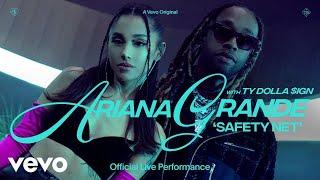 Ariana Grande - safety net ft. Ty Dolla $ign Official Live Performance  Vevo