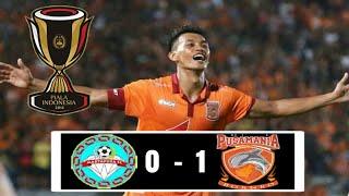 Hasil Martapura vs Borneo FC 0-1 Cuplikan Gol Piala Indonesia 2018