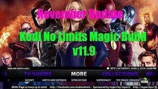 Kodi No limits v11.9 - Install Guide