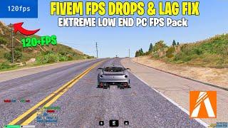 NEW FiveM  GTA V  Ultra Low End PC Settings Pack 8GB RAM & 100+FPS No Lag & Max FPS