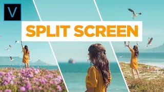 How To Create Split Screens Effect  Vegas Pro Tutorial