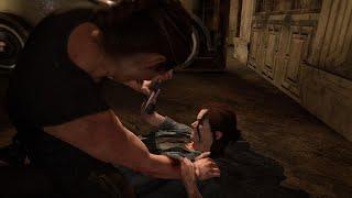 The Last of Us 2 PS5 Remastered - Abby Vs Ellie Theater Fight 4k 60FPS