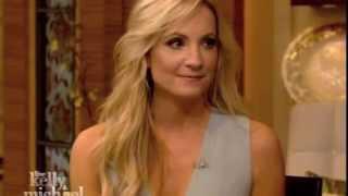 Joanne Froggatt of Downton Abbey appears on Live With Kelly & Michael 29 Jan 2015