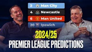 202425 Premier League PREDICTIONS with Sam Allardyce & Kevin Nolan  Premier League Preview