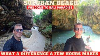 Suluban Beach Bali Calm to Wild in just 4hrs Dramatic Transformation