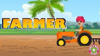 Farmer Song  Community Helpers  Nursery Rhymes for kids  Bindis Music & Rhymes