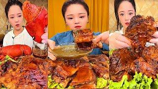 ASMR MUKBANG spicy Pork Bellly Soothing Sounds While Enjoying Delicious 먹방 모음이 팅쇼 리얼 사운드 #423