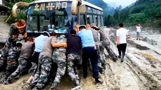 6 dead 12 missing in flash floods in SW Chinas Sichuan Province