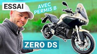 Essai Zero DS  la moto trail électrique avec permis B