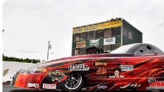 Ken Singleton Accident Video - High Risk Racing funny car Fire Video