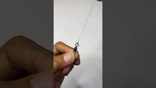 Cara ikat swivel pake senar nilon agar tidak mudah lepas #fishing