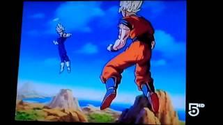 Vegeta y Goku contra mayinbu