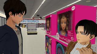 Levi takes Eren Shopping AOT VR