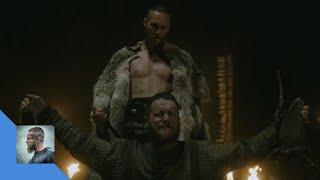 VIKINGS UBBE KILLS NAAD BLOODEAGLE SCENE S06E20 EXTENDED