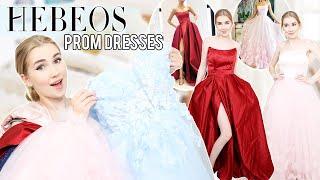 TRYING ON HEBEOS PROM DRESSES... Again 