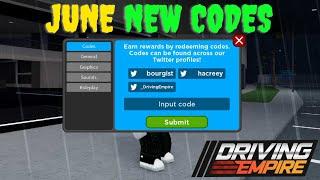 June* Driving Empire Codes 2022 - Roblox Driving Empire Codes - Driving Empire Codes -Driving Empire