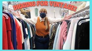 THRIFT WITH ME Thrifting Vintage Gems in a Small Town Thrift Store