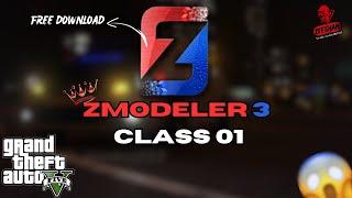 HOW TO DOWNLOAD AND INSTALL ZMODELER 3 FOR FREE  ZMODELER 3  CLASS 01 ZTG URDU\HINDI