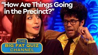 Richard Ayoades American Accent Wows Chelsea Peretti  Big Fat Quiz