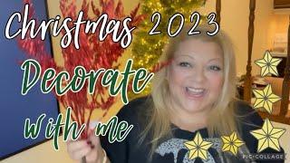 CHRISTMAS 2023 DECORATE WITH ME PART 1