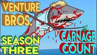 The Venture Bros. Season Three 2008 Carnage Count